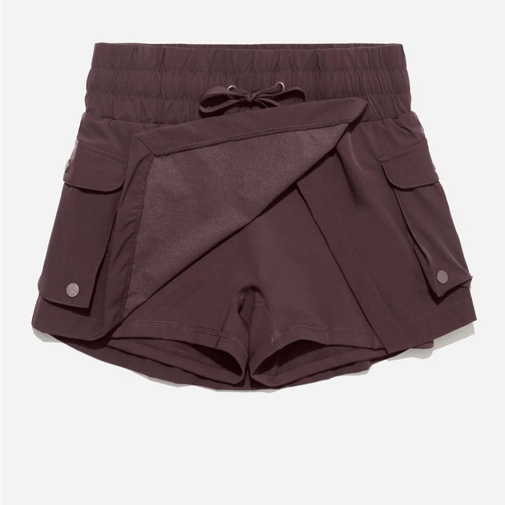 Popflex Hiking Skort - Large - Pecan - Picture 3 of 10
